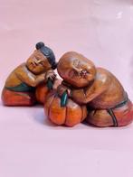 Thais Handgesneden Vintage Beelden Boekensteunen, Ophalen of Verzenden