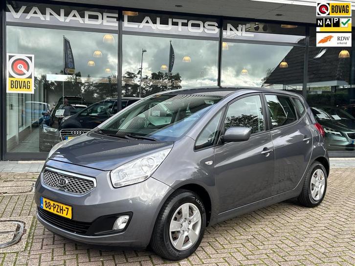 Kia Venga 1.4 CVVT Seven Navi Camera Cruise Airco Trekhaak N, Auto's, Kia, Bedrijf, Te koop, Venga, ABS, Achteruitrijcamera, Airbags