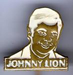 Johnny Lion wit op koper zanger speldje ( S_105 ), Verzamelen, Speldjes, Pins en Buttons, Verzenden, Nieuw, Figuurtje, Speldje of Pin