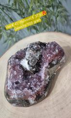 Amethist met calciet en hematiet afzettingen, Ophalen of Verzenden