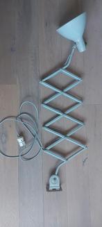 Prachtige grijze vintage schaarlamp. Merk: hala zeist, Ophalen of Verzenden