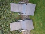 2 ligbedstoelen Garden., Ophalen, Gebruikt, Kunststof