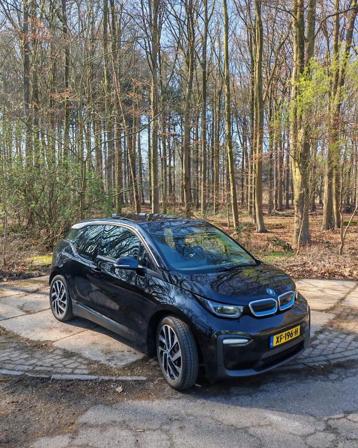 BMW i3 170pk (120 Ah) Aut 2019 Zwart, Auto's, BMW, Particulier, i3, ABS, Achteruitrijcamera, Airconditioning, Alarm, Android Auto