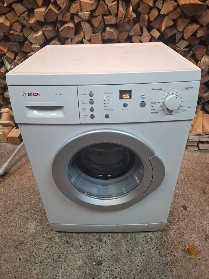 Wasmachine, Witgoed en Apparatuur, Wasdrogers, Gebruikt, Overige typen, Voorlader, 6 tot 8 kg, 85 tot 90 cm, Energieklasse A of zuiniger