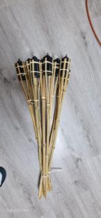 Bamboe Tuinfakkels (8 stuks), Tuin en Terras, Ophalen of Verzenden, Gebruikt