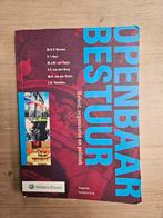 Openbaar Bestuur - 9e druk (ISBN:9789013137705), Ophalen of Verzenden, Beta, Zo goed als nieuw, WO