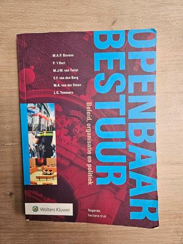 Openbaar Bestuur - 9e druk (ISBN:9789013137705) beschikbaar voor biedingen