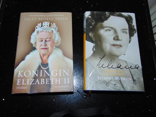 Biografieen Queen Elizabeth/ koningin Juliana nieuwstaat, Boeken, Biografieën, Zo goed als nieuw, Overige, Ophalen of Verzenden