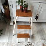 vintage inklapbaar opstaptrapje, Ophalen of Verzenden