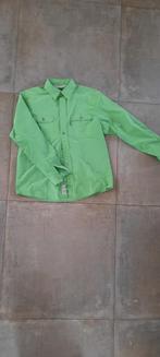 Groene Scoutingblouse maat 158, Verzamelen, Scouting, Ophalen, Gebruikt, Embleem, Speld of Insigne