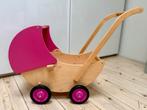 Houten kinderwagen - Van Dijk, Kinderen en Baby's, Speelgoed | Houten speelgoed, Ophalen of Verzenden, Gebruikt, Rij- of Hobbelspeelgoed