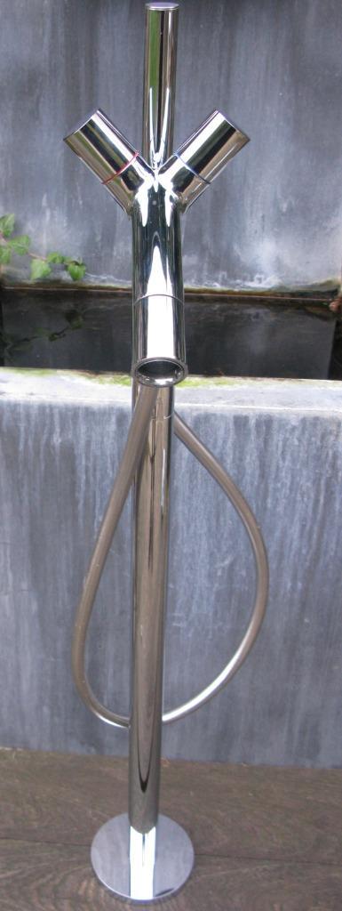 STARCK AXOR HANSGROHE VRIJSTAANDE BADMENGKRAAN, Doe-het-zelf en Verbouw, Sanitair, Nieuw, Kraan, Chroom, Ophalen of Verzenden