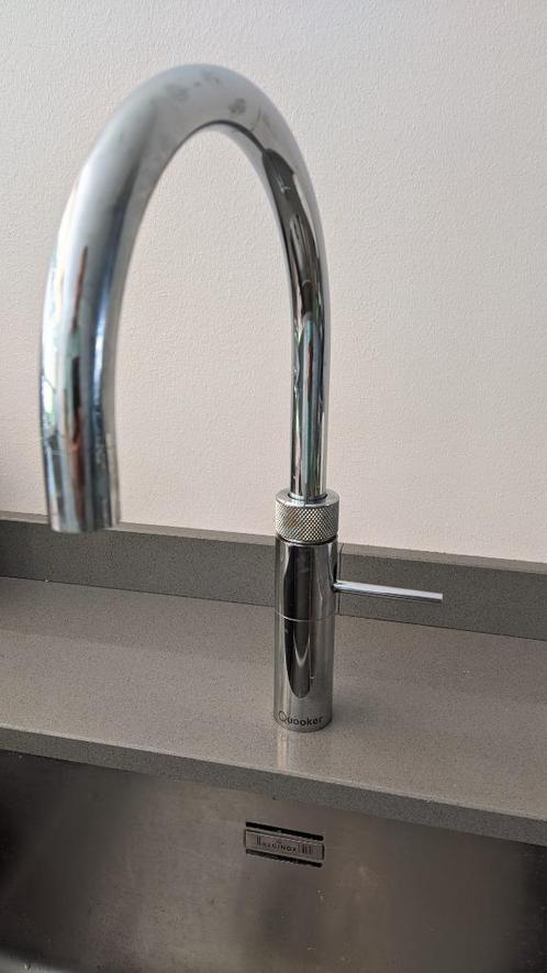 Quooker Fusion Round Chrome met Combi, Huis en Inrichting, Keuken | Keukenelementen, Gebruikt, Minder dan 100 cm, Minder dan 50 cm