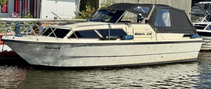 Nidelv 28 AK (bj 1982), Watersport en Boten, Motorboten en Motorjachten, Gebruikt, Polyester, 9 tot 12 meter, Overige brandstoffen