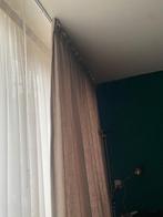 Overgordijnen, Huis en Inrichting, Crème, 200 cm of meer, Ophalen of Verzenden, Zo goed als nieuw