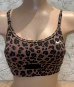 Zeldzame Nike glitter panterprint leopard sport top bh XS, Bruin, Ophalen of Verzenden, Maat 34 (XS) of kleiner, Fitness of Aerobics