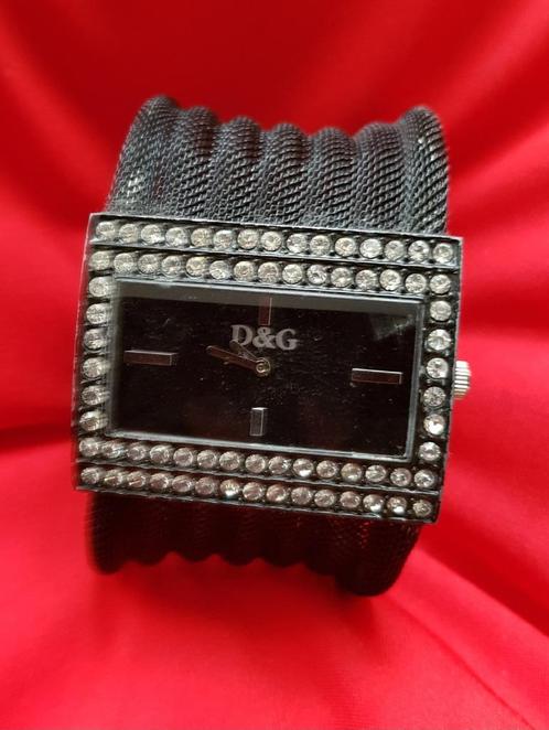 Dolce & gabbana pols horloge zwart d&g dames horloges strass, Sieraden, Tassen en Uiterlijk, Horloges | Dames, Gebruikt, Polshorloge