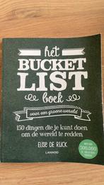 Elise De Rijck - Het Bucketlist boek voor een groene wereld, Elise De Rijck, Ophalen of Verzenden, Zo goed als nieuw