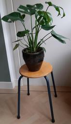 Vintage krukje met of zonder plant, Huis en Inrichting, Krukjes, Ophalen