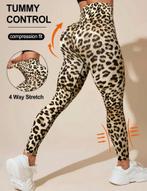 Panterprint Sport Legging, Kleding | Dames, Legging, Bruin, Nieuw, Overige maten
