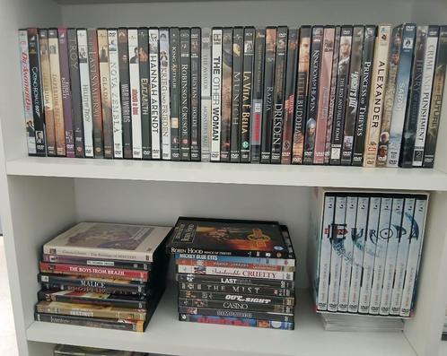 Partij DVD's met Films, Docu's, Muziek-DVD''s, DVD-boxen, Cd's en Dvd's, Dvd's | Overige Dvd's, Zo goed als nieuw, Alle leeftijden