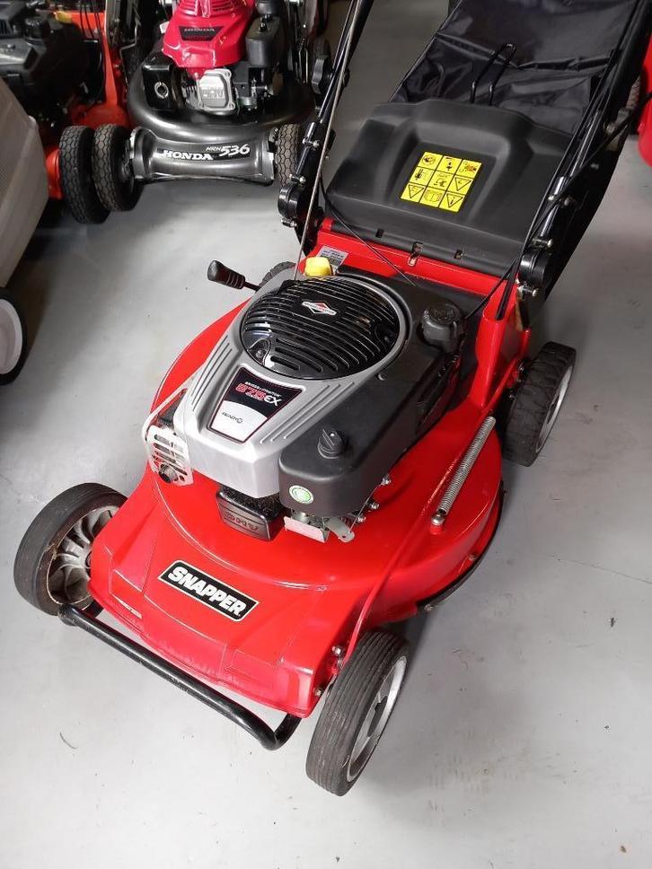 Snapper 54cm Aluminium, Variabele aandrijving, 6.5pk 190cc!, Tuin en Terras, Grasmaaiers, Zo goed als nieuw, Benzine-grasmaaier