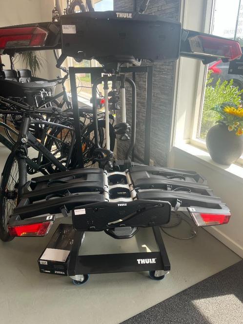 Thule Easyfold XT 3, Auto diversen, Fietsendragers, Nieuw, Trekhaakdrager, 3 fietsen of meer, Brede banden, Elektrische fiets