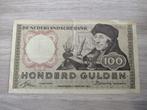 Biljet 100 gulden Erasmus, 1953, Ophalen of Verzenden, 100 gulden