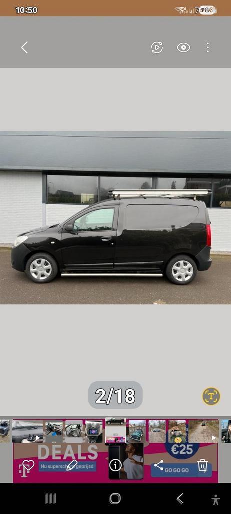 Dacia Dokker Van 1.5 dCi 90pk 2014, Auto's, Bestelauto's, Particulier, Dacia, Diesel, Handgeschakeld, Origineel Nederlands, Voorwielaandrijving