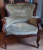 Fauteuil Biedermeier stijl Antiek, Ophalen