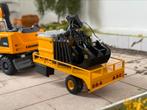 Bakkenwagen 1:32 voor mobiele kranen en shovels, Hobby en Vrije tijd, Ophalen of Verzenden, Zo goed als nieuw, Tractor of Landbouw