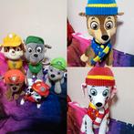 Paw patrol knuffels set, Ophalen of Verzenden, Zo goed als nieuw, Overige typen