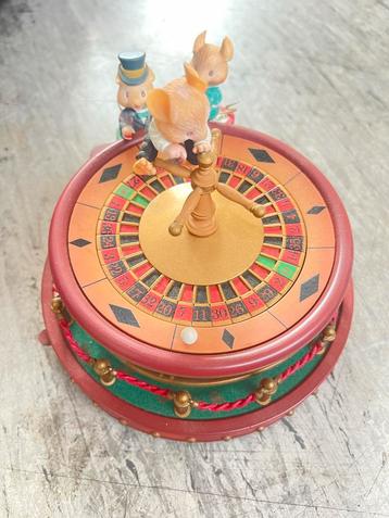 Enesco Roulette Muziekdoos Jaren 90 beschikbaar voor biedingen