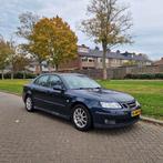 Saab 9-3 1.8 T Sport Sedan 2003 Blauw, Airco,Cruise controle, Auto's, Saab, Voorwielaandrijving, 74 €/maand, Zwart, 4 cilinders
