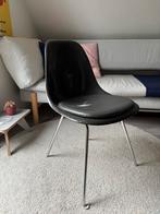 2x Originele Herman Miller Eames DSX Stoelen, Huis en Inrichting, Kunststof, Gebruikt, Twee, Bruin
