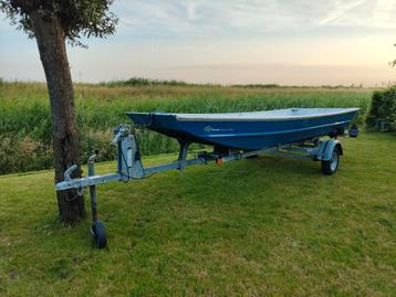 G3 Boats Jon 1436 aluminium platbodem. Lengte 427cm. beschikbaar voor biedingen
