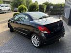 Peugeot 207 CC 1.6 VTi Noir & Blanc, Clima, Cruise, leder, A, Voorwielaandrijving, Gebruikt, Zwart, 4 cilinders
