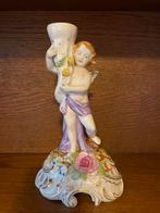 Antieke Schierholz Kandelaar, 1817, Ophalen of Verzenden, Keramiek of Aardewerk