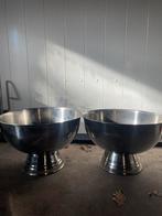 Wijnkoeler- staal / zilver, Ophalen, Zo goed als nieuw, Rechthoekig, Overige materialen