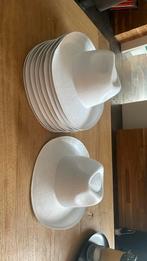 8 Witte Maffia hoeden, Ophalen of Verzenden, Nieuw, Overige maten, Accessoires