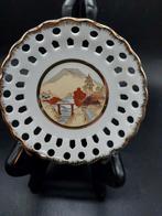 Mooi decoratief bordje met Japans tafereel, Antiek en Kunst, Ophalen of Verzenden