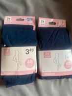 Zeeman Panty Maat 36/38 (S) - Nieuw in verpakking (2 stuks), Maat 36/38 (S), Blauw, Nieuw, Ophalen of Verzenden