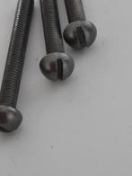p.st. Metalen antieke Bolkop Bouten m3 x 25 antiek look, Ophalen of Verzenden, Nieuw, Minder dan 180 cm, Palen