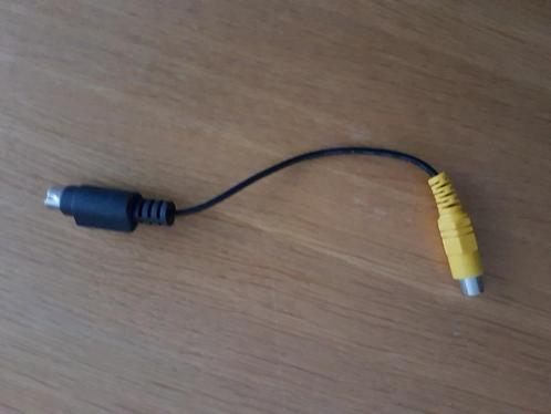 TV- en Videokabel 7p DIN male naar composiet female 0,15 m, Audio, Tv en Foto, Audiokabels en Televisiekabels, Nieuw, Tv-kabel