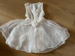 witte trouwjurk/prinsessen jurk outfit maat 98, Kinderen en Baby's, Kinderkleding | Maat 98, Ophalen of Verzenden, Zo goed als nieuw