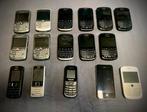 Koopje!! 12x Black Berry, 2x Nokia, 2x Samsung, 1x IPhone, Telecommunicatie, Mobiele telefoons | Blackberry, Ophalen, Gebruikt