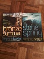 Stephen Baxter - bronze summer, stone spring, Ophalen of Verzenden, Zo goed als nieuw