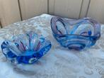 2 italiaanse glasschalen, Ophalen of Verzenden