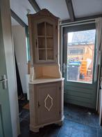 Klassieke hoekkast, Huis en Inrichting, Kasten | Buffetkasten, Ophalen, Gebruikt, 200 cm of meer, Eikenhout