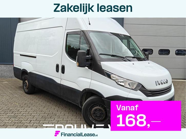 Iveco Daily 3500kg Trekgewicht Airco L2H2 Euro6 Inrichting, Auto's, Bestelauto's, Bedrijf, Lease, Financial lease, 4x4, ABS, Airconditioning